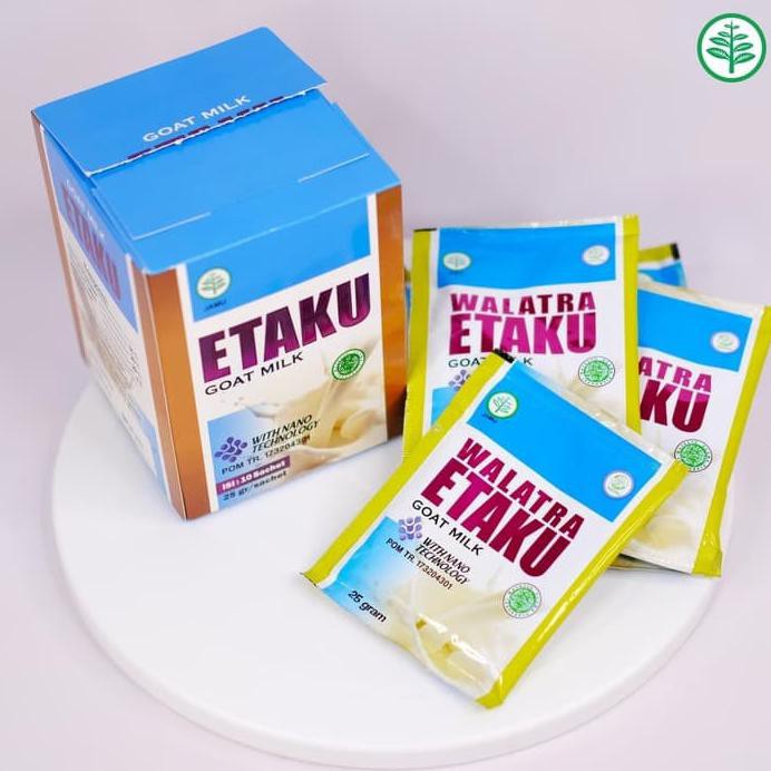 

SUSU KAMBING ETAWA BUBUK MURNI WALATRA ETAKU ORIGINAL ISI 10 SACHET