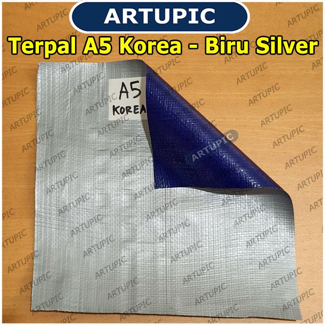 TERPAL A5 KOREA BIRU SILVER TERPAL KANDANG AYAM TERPAULIN SAGITARIUS KUALITAS DIATAS DIAMOND DAN CINA