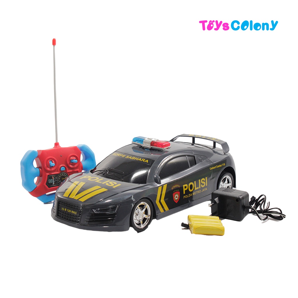 REX-Mobil Polisi Audi Remote Control RKC02093-1