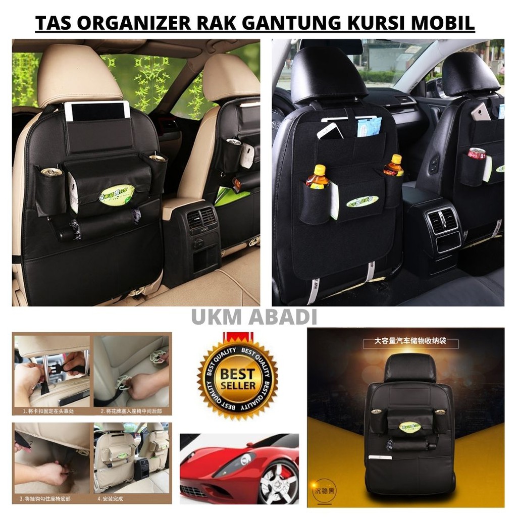 Rak Tempat Tas Organizer Barang Jok Gantungan Kursi Mobil 111162