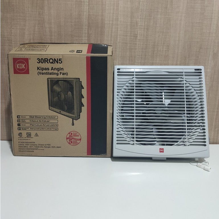 Jual Kdk Exhaust Fan Dinding Ventilating Fan Wall Mount 12 Inch 30rqn5 Shopee Indonesia 5599