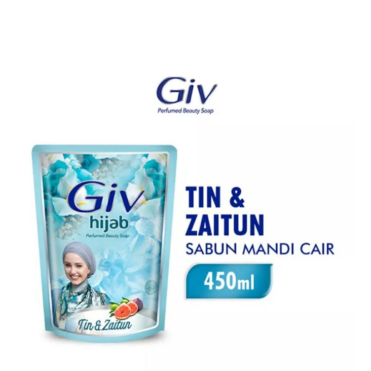 Giv body wash hijab 450ml