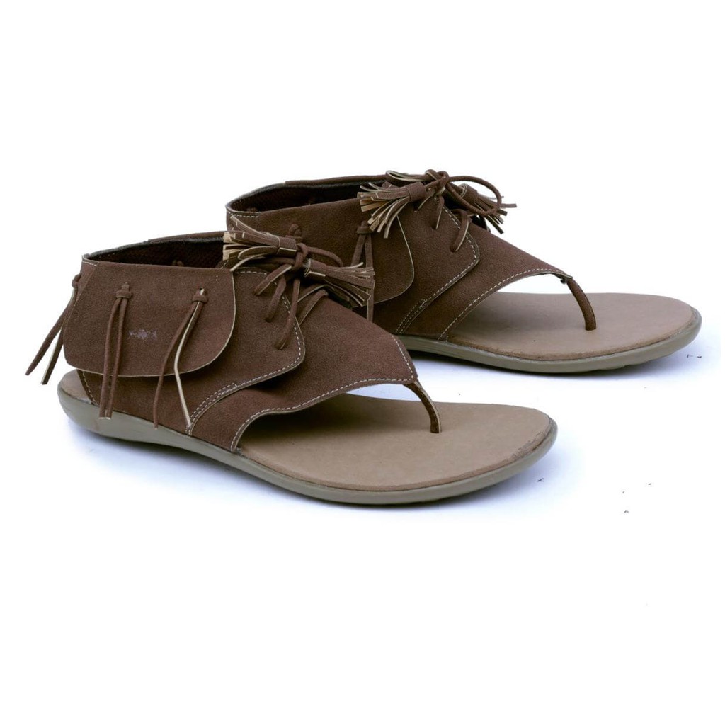 PROMO Sandal Flat Kasual Wanita - GAK 8508 Produk Asli - Garsel Shoes