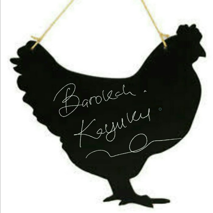 

papan tulis blackboard unik cafe restaurant chalkboard vintage ayam