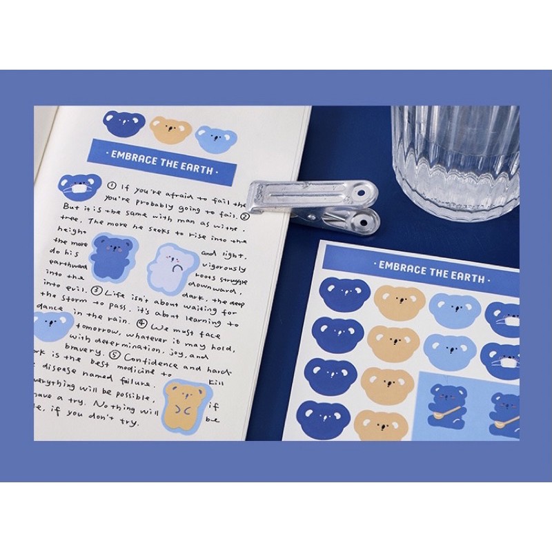 

Penguin & friends sticker set ( Sticker bujo Sticker jurnal Sticker aesthetic Sticker korea deco )