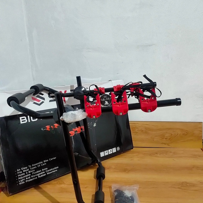 Aksesoris Sepeda - Bike Carrier Syte 3 Sepeda St-G321 Rak Sepeda Di Mobil 3 Sepeda