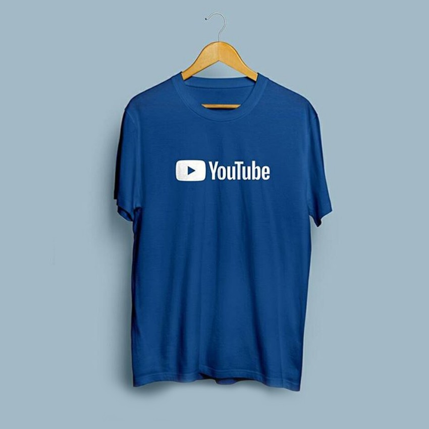 Brother Store Kaos Logo Youtube 04  White  - Black Premium