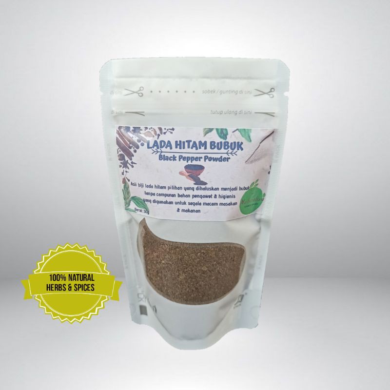 

LADA HITAM BUBUK 100% ASLI/BLACK PEPPER