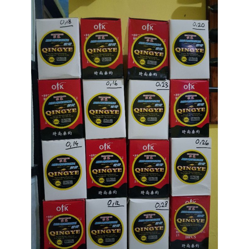 5 biji Senar Qingye Bonus 1 Topi masker