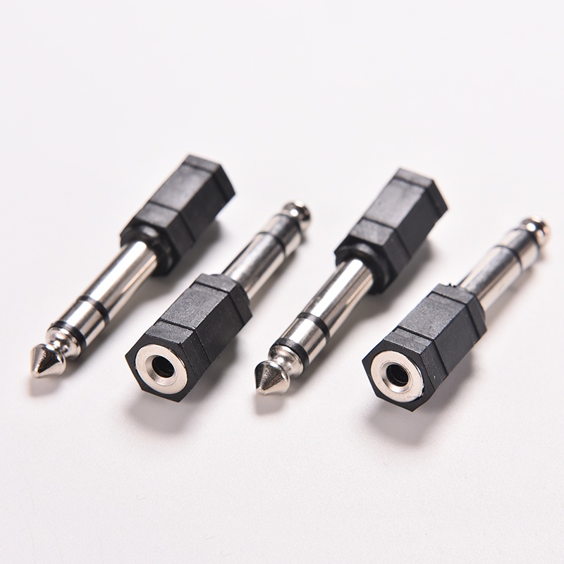 {LUCKID}1Pcs 6.5mm 1/4 Male to 3.5mm 1/8 Female Stereo Audio Mic Plug Adapter Mini Jack