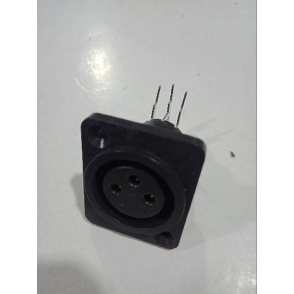 SOKET CANNON BODY, SOCKET INPUT XLR CANNON FEMALE