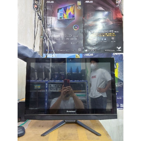 AIO PC ALL IN ONE LENOVO CORE I5 4460S TOUCHSCREEN 4GB HDD 1TB VGA 2GB