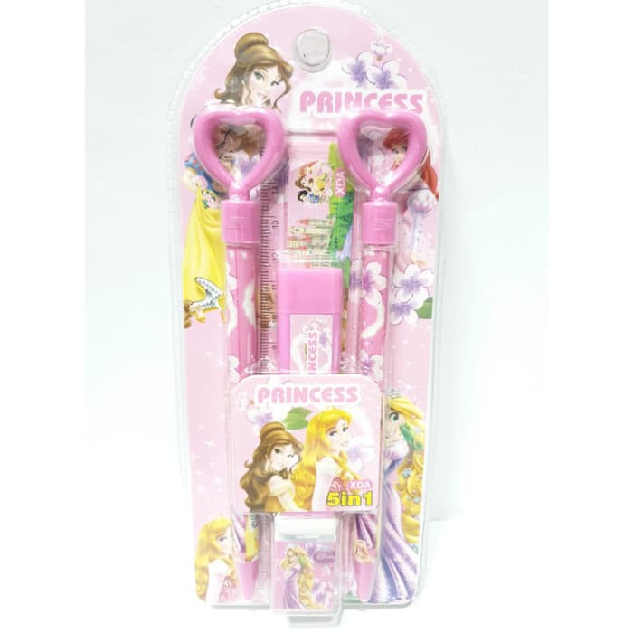 

Stationery Set Princess Alat Tulis Anak Perempuan Pink