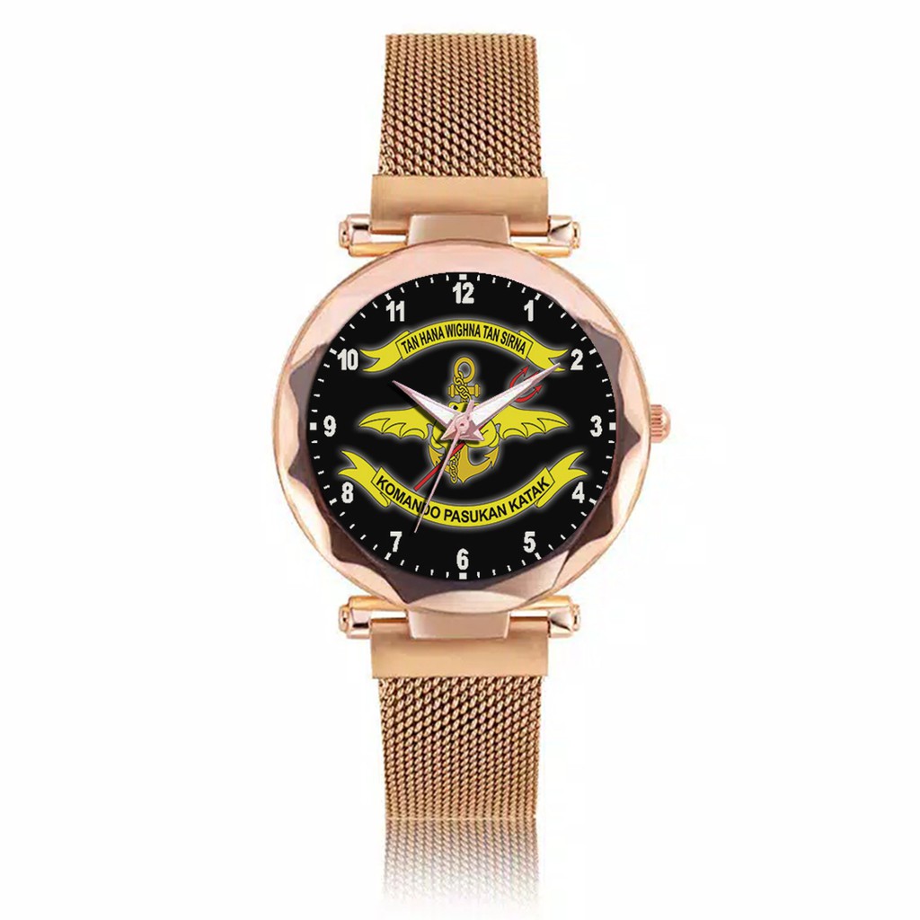 Jam Tangan Wanita Custom - KOPASKA Free Box &amp; Batre Cadangan