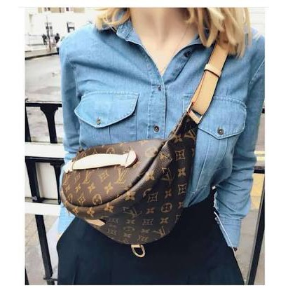 LOUIS VUITTON WAISTBAG BUMBAG 84157 NDY TAS SELEMPANG WANITA  HAND BAG BATAM TAS IMPORT TAS BRANDED