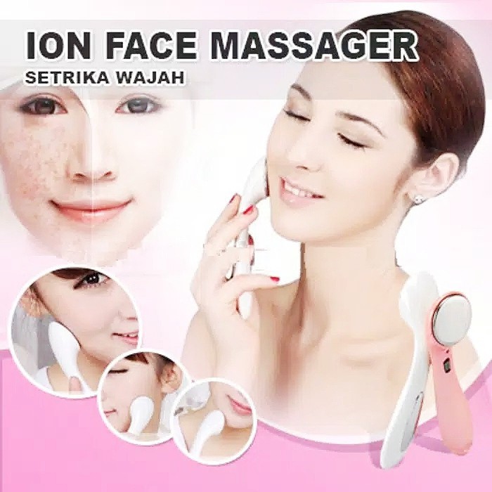 SETRIKA WAJAH / ION FACE MASSAGER/ STRIKA WAJAH