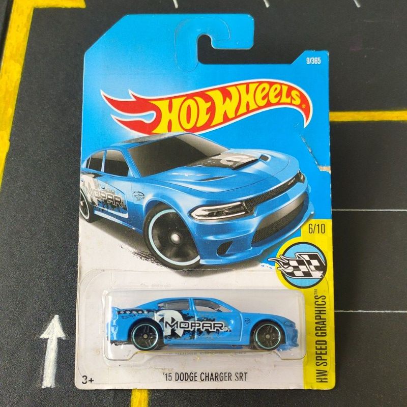Hot Wheels '15 Dodge Charger SRT Blue Mopar