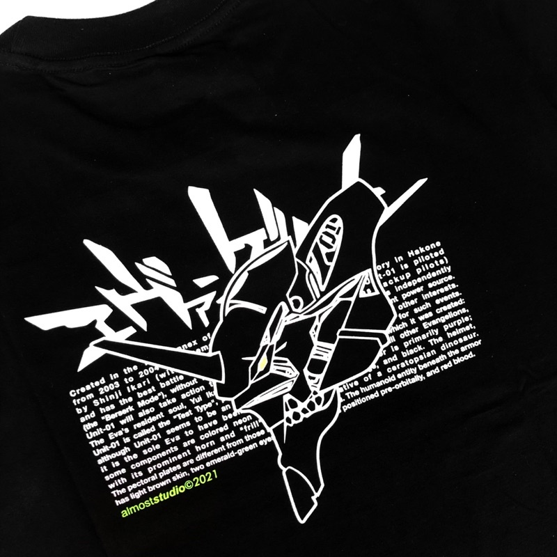 Almost Studio - T-Shirt - Nerv - Black