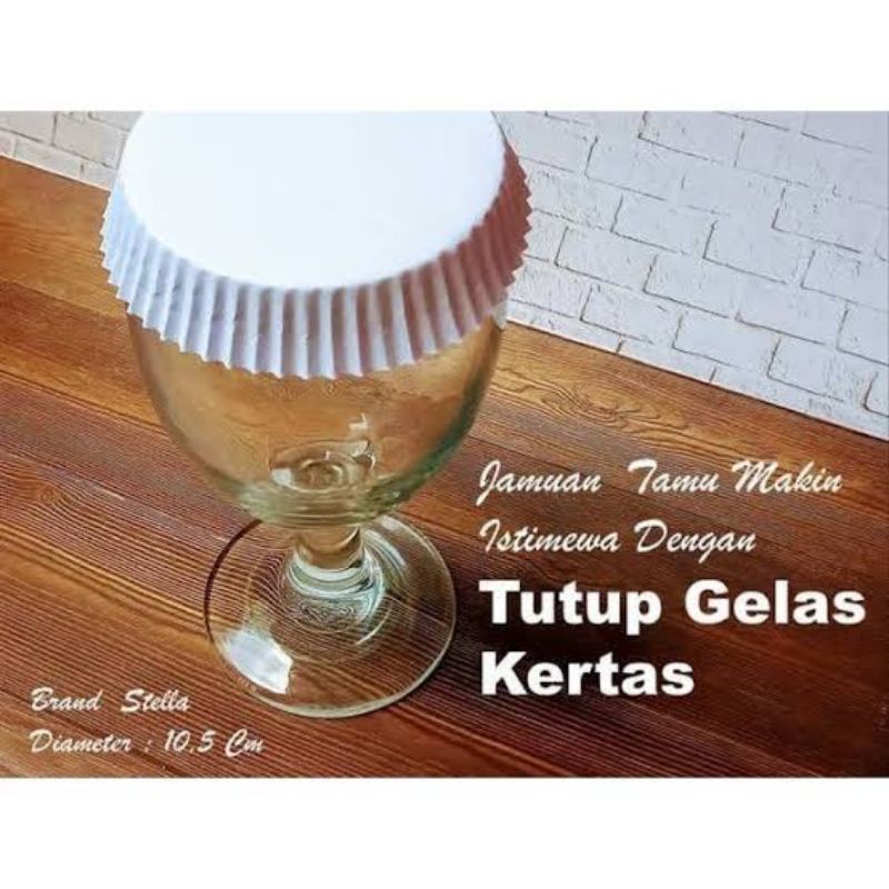 

Tutup Gelas Kertas isi 200pcs / Tutup Gelas Rose / Paper Glass Cover / Glass Cover