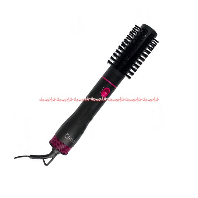 Klaz Hair Styler Hb-848 Alat Kriting Blow rambut Roll Pengeriting Pink Hitam Klas