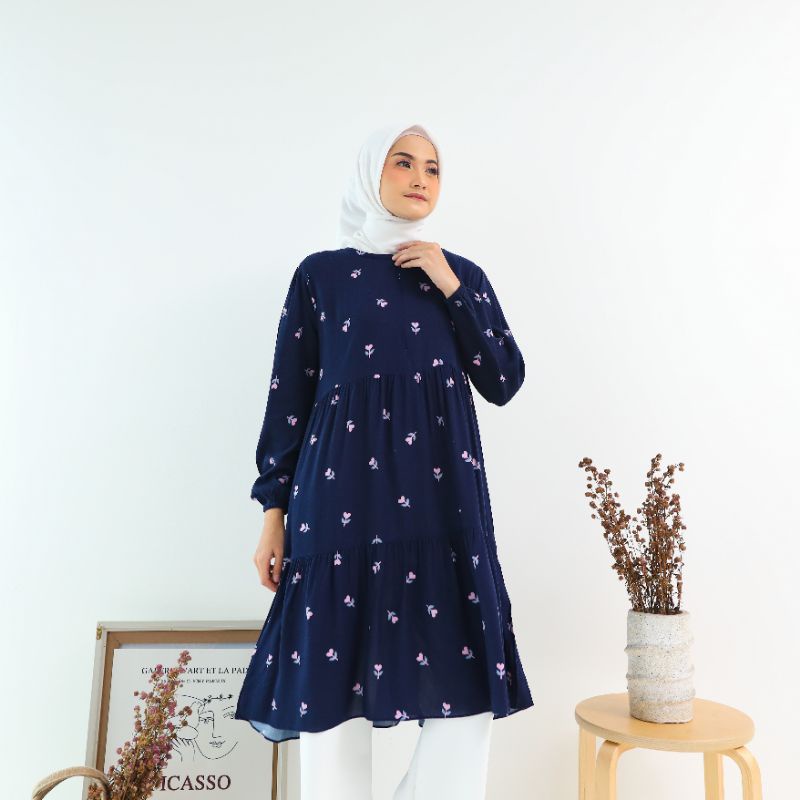 Khiara Tunik/tunik wanita/tunik rayon/tunik adem/ tunik/ tunik masa kini