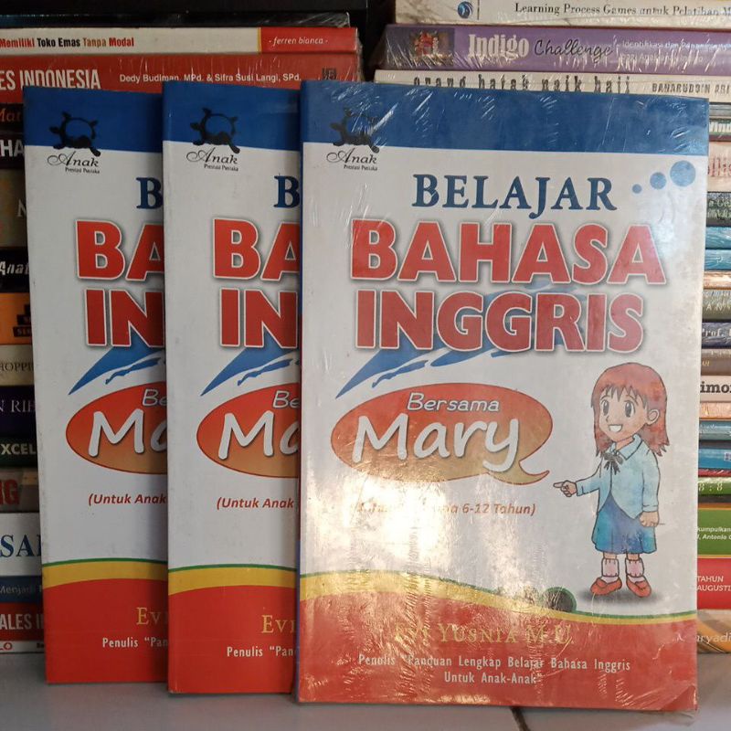 Jual Buku BELAJAR BAHASA INGGRIS Bersama MARY (ORIGINAL) | Shopee Indonesia