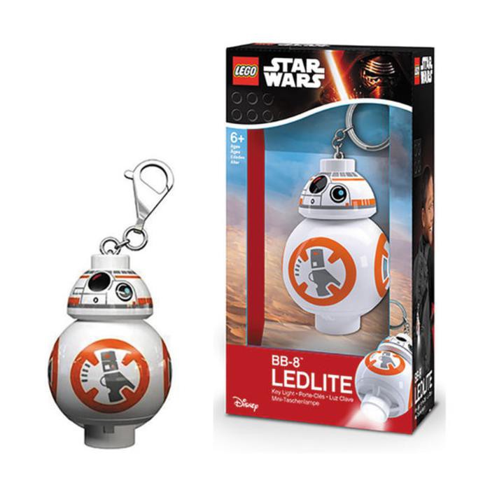 GANTUNGAN KUNCI LEGO STAR WARS : BB8 LED LITE KEYCHAIN BB-8 STARWARS