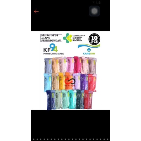 MASKER KF94 100%ORIGINAL