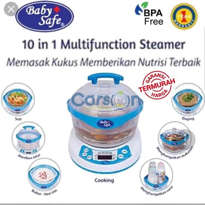 Baby Safe 10 in 1 Multifunction Steamer Limited