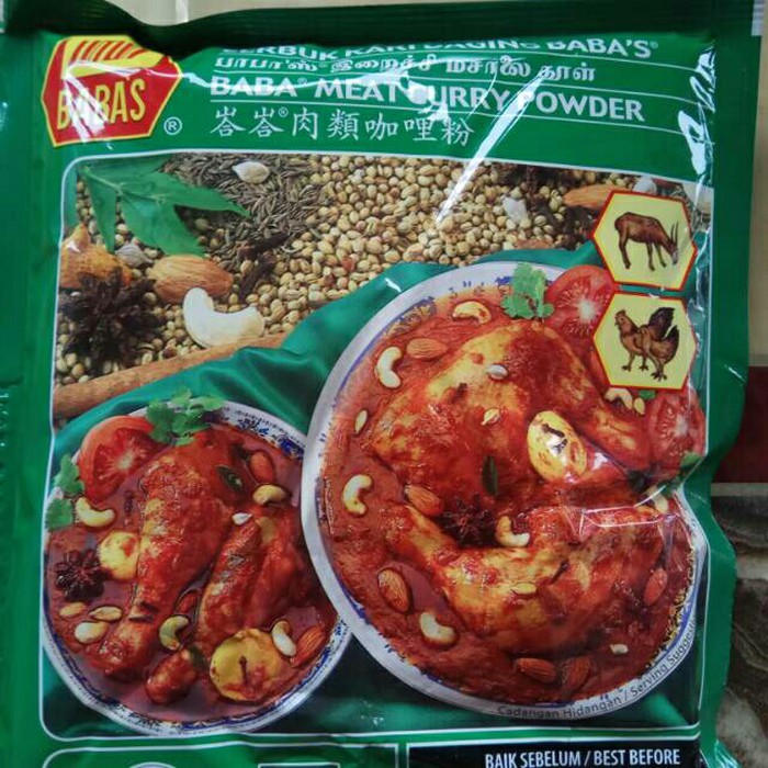 

Ready - Bumbu Kari India Babas Halal 1Kg