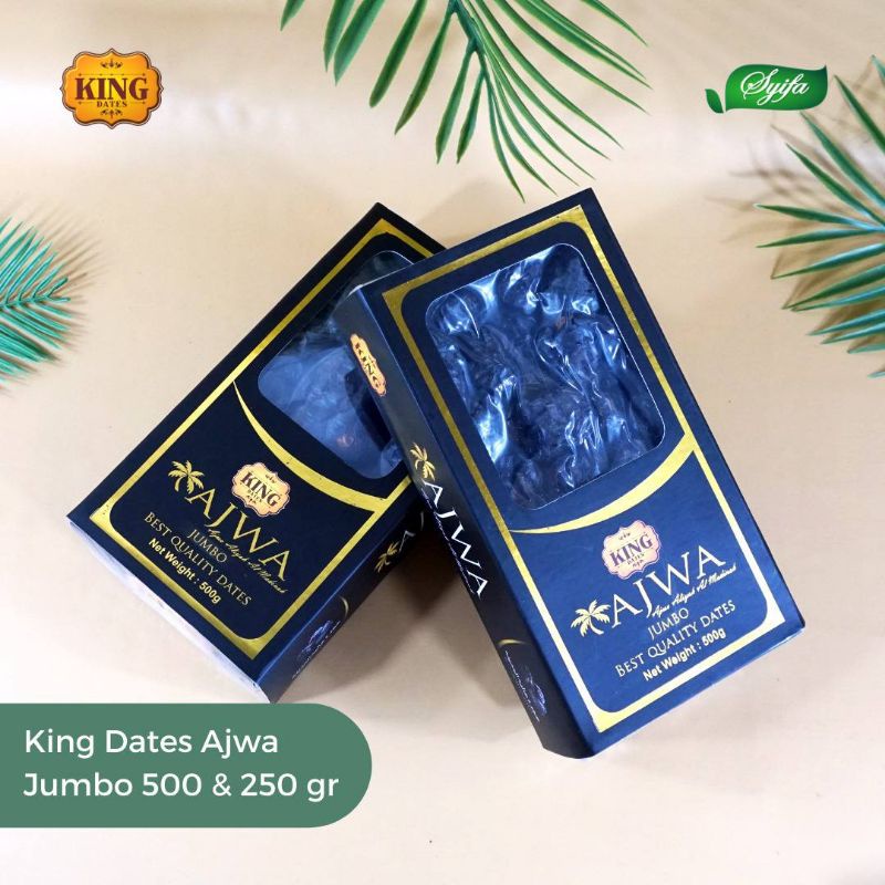 

Kurma Ajwa Aliyah Jumbo Organik King Dates / Kurma Nabi / Prophet Dates Madinah Original