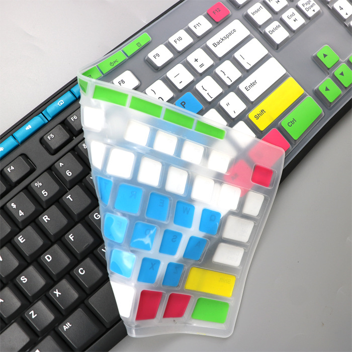 Cover Pelindung Keyboard Bahan Silikon Untuk Logitech K200 Mk260 Mk275 Mk200 17 Inches