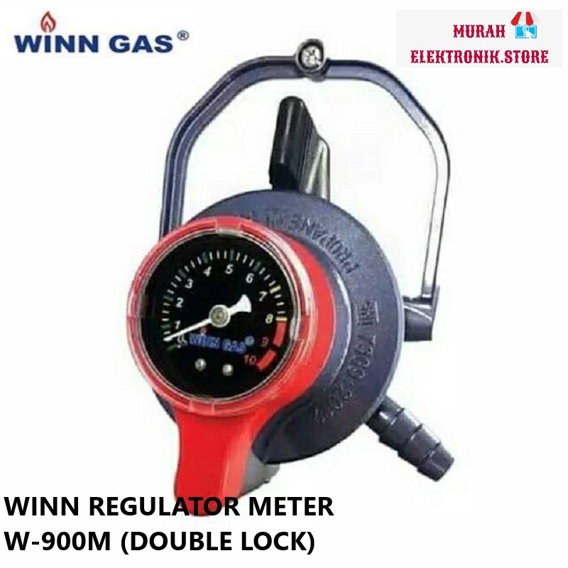 REGULATOR WINN GAS AUTO W-900NM/W-900 (DOUBLE LOCK) Tanpa Meter/W-900M/W-900 M (DenganMeter)