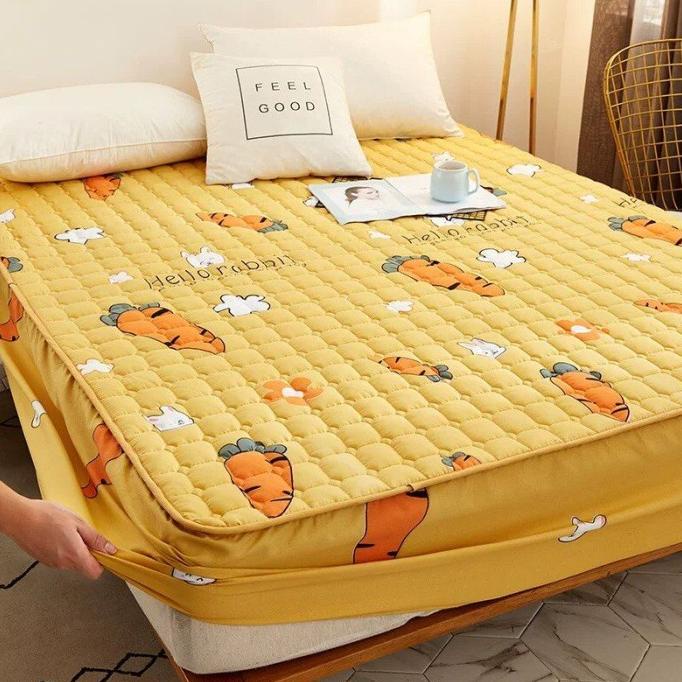WORTEL Bed Protector Waterproof Sprei Anti Air Bayi Tungau 180x200 Termurah