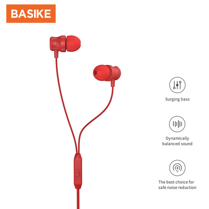 ELEKTRONIK AUDIO STB108 HEADSET GAMING BASIKE EARPHONE WITH MIC 4D