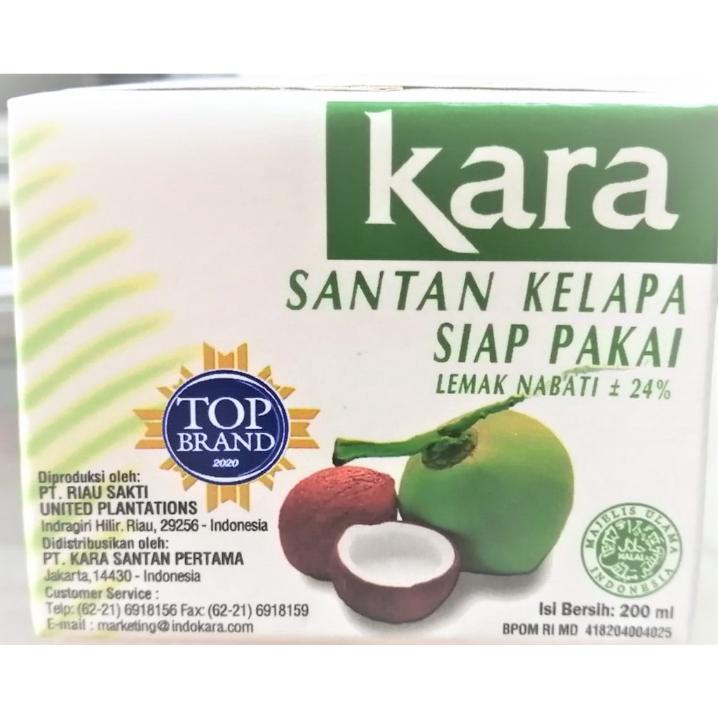 

Kara Santan 200ml