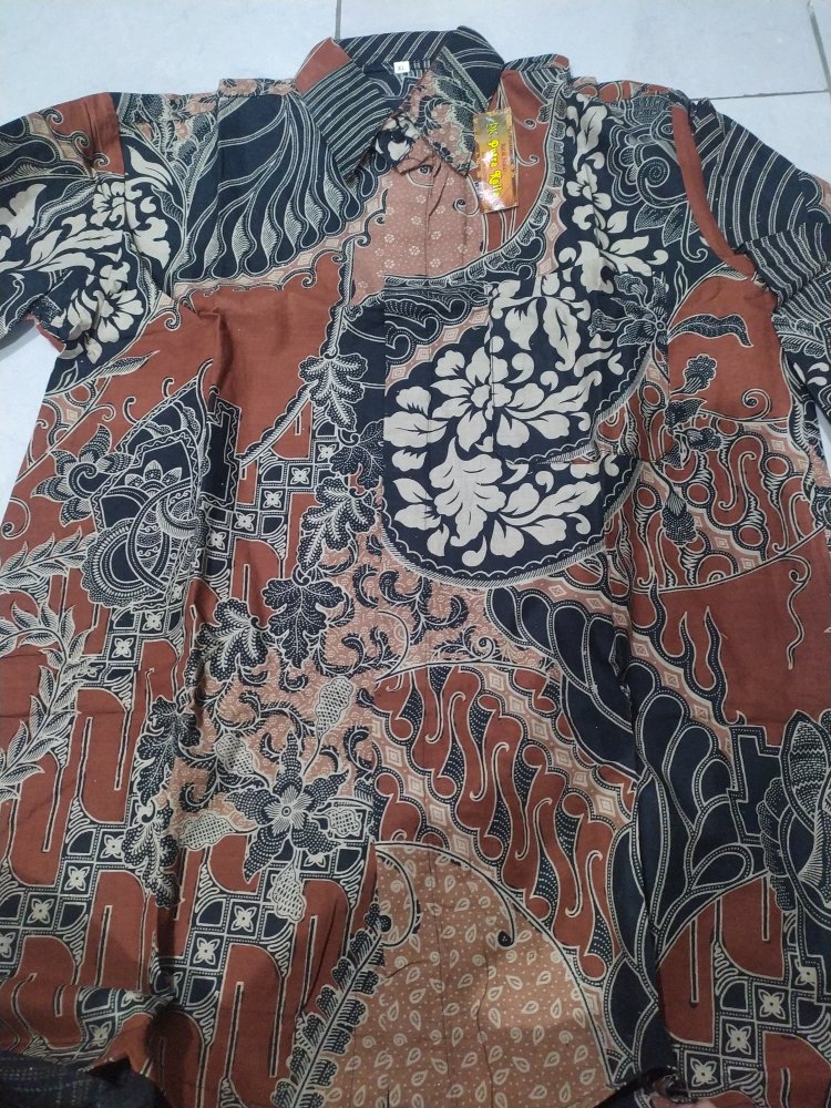 Maura Couple - Sania Ruffle Batik Couple Ori Ndoro Jowi Dnt Garansi Termurah Shopee - Batik Modern