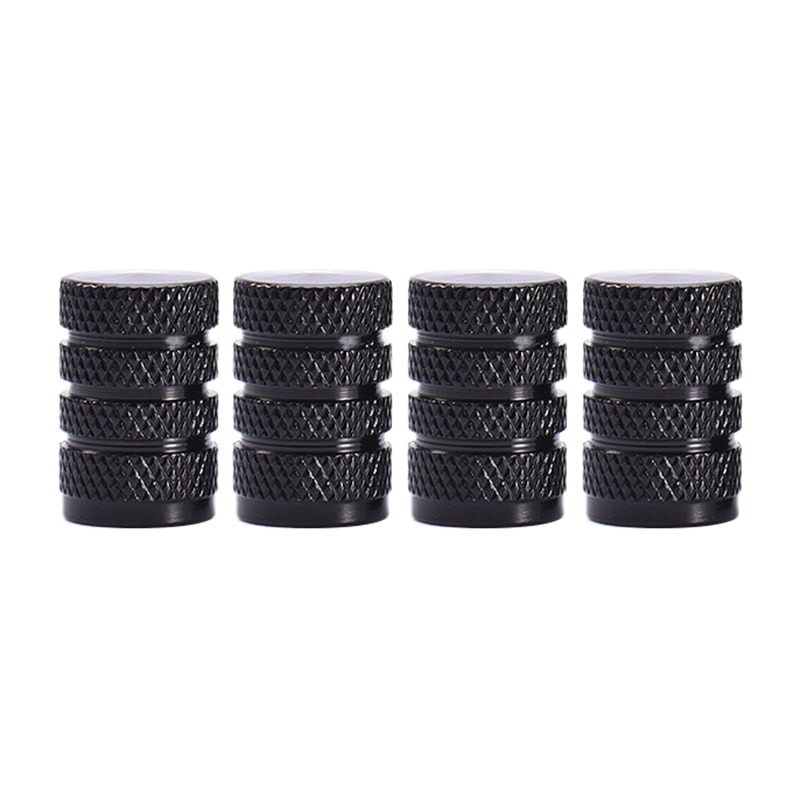 4PC Tutup Pentil Motor Mobil Variasi Semua Ban Sepeda Motor Mobil Aluminium Tire Valve Cap