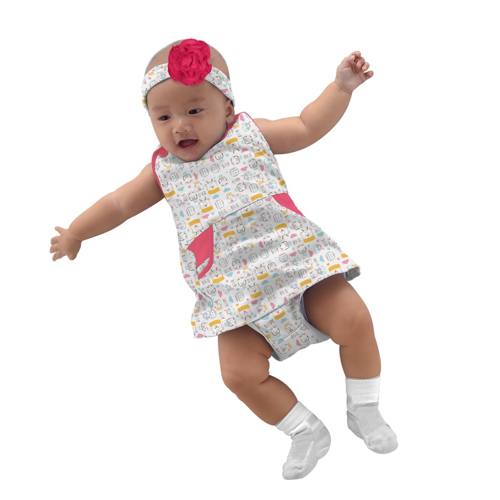 Kiddy Baju Set Bayi - Set Baju Bayi - Gift Set - Baju Bayi Setelan Set - Dress Bayi Set