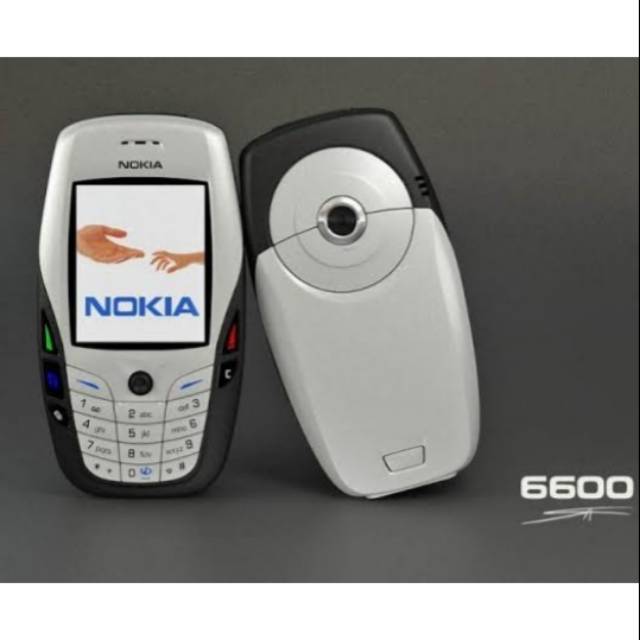nokia 6600 grey jadul original