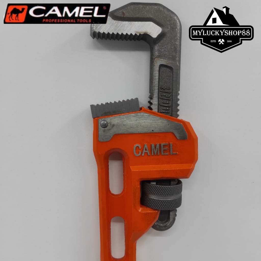 Camel Kunci Pipa Ledeng Heavy Duty 24 Inch Pipe Wrench HD Saluran Air