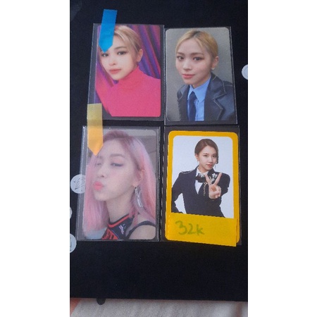 Photocard ryujin itzy