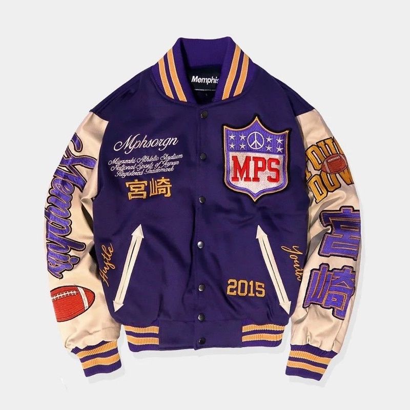 Varsity Jacket Memphisorigins Kizoku Technical Bomber Takeda
