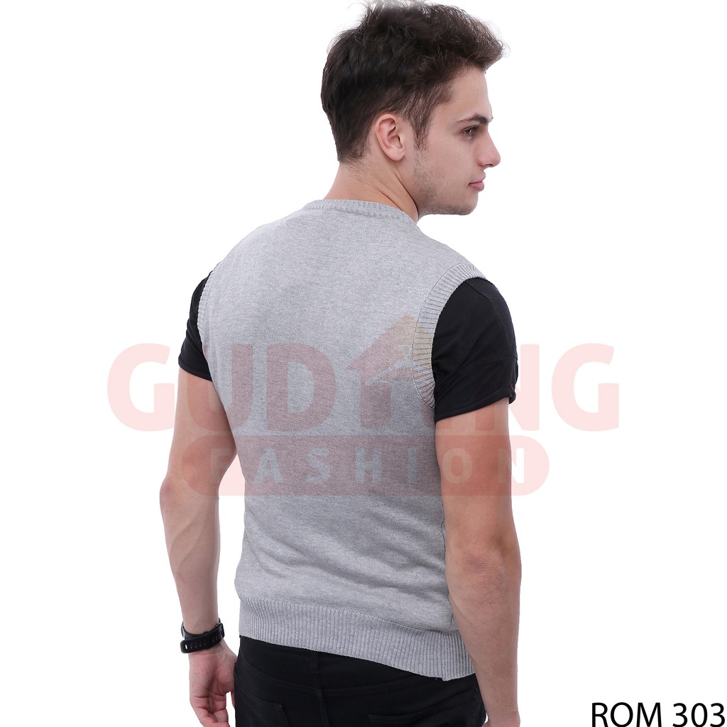 Rompi Rajut Casual Pria Eksekutif - ROM 303