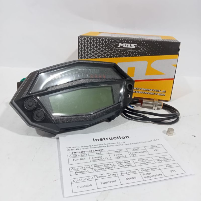 Speedometer Digital Z100 Spidometer Z 1000 rxn Spido Koso