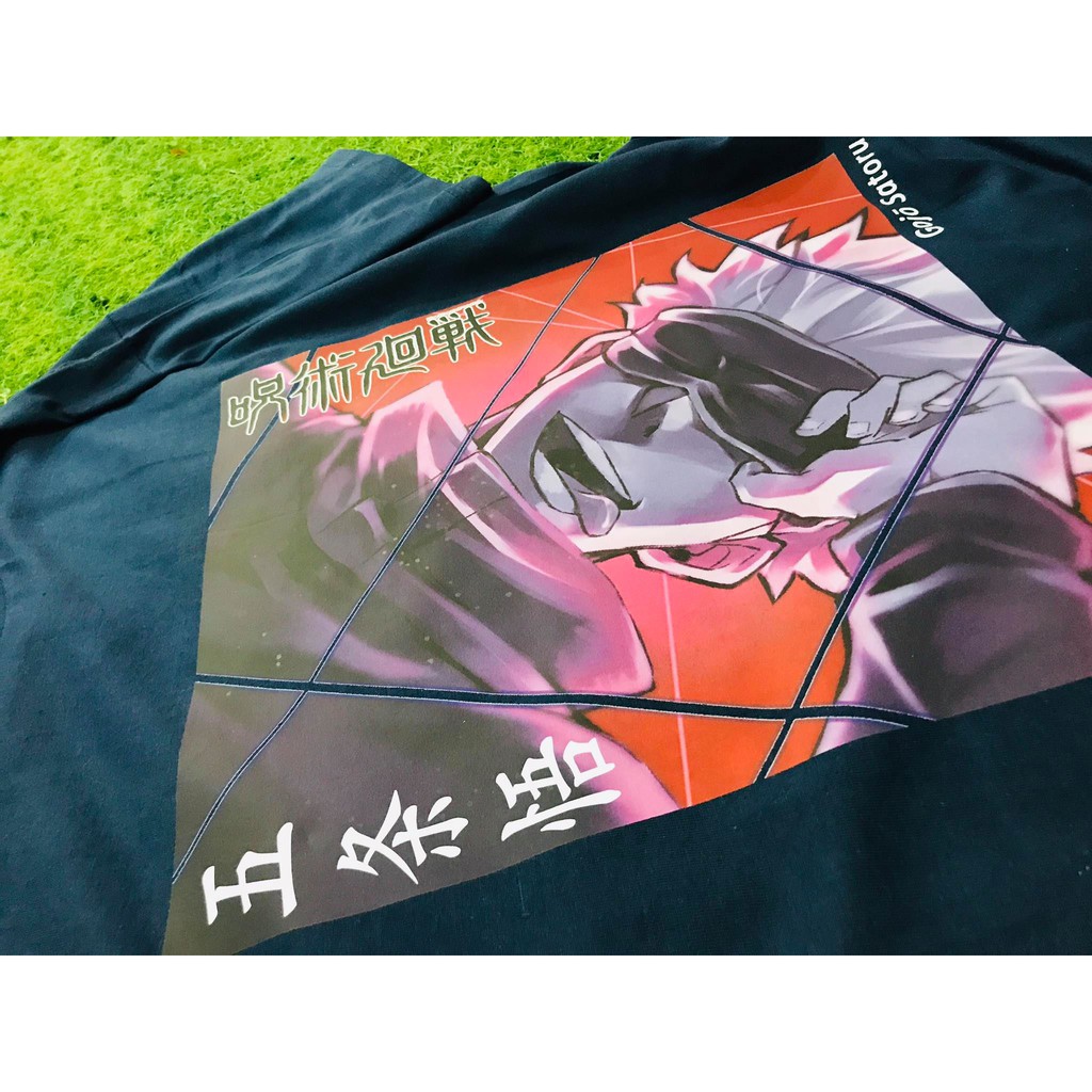 Tshirt Jujutsu Kaisen Gojo Satoru Navy