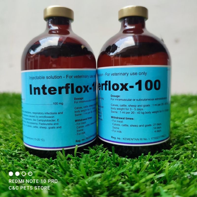 Interflox 100 Injeksi 100 ml