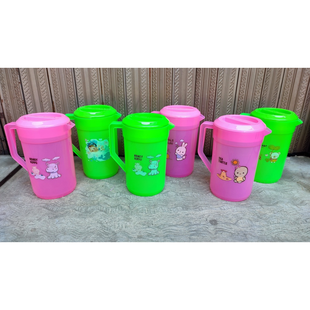 TEKO PLASTIK 4 lITER TEMPAT AIR MINUM 4L JUMBO