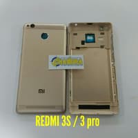 BACKDOOR TUTUP BATERAI XIAOMI REDMI 3PRO 3S GOLD