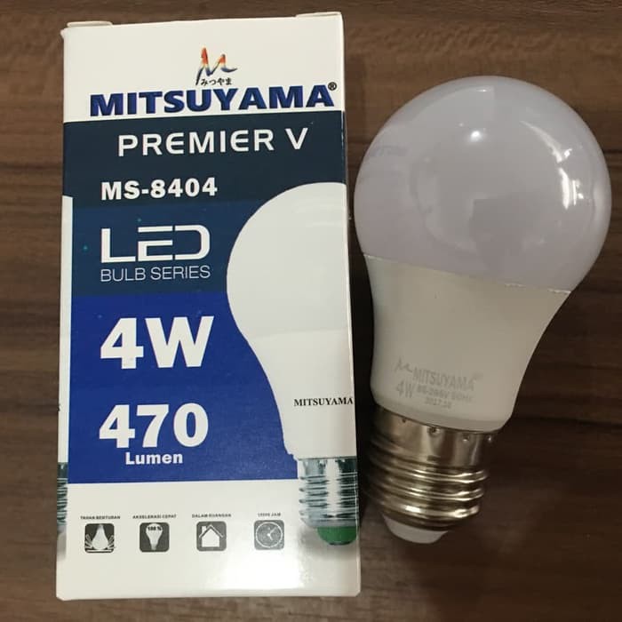 Lampu LED 4W Premier V Mitsuyama MS8404 Terang Awet